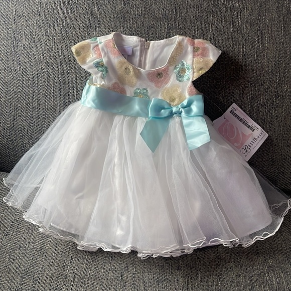 Bonnie Baby Dress NWT Size: 6-9M - Picture 1 of 13
